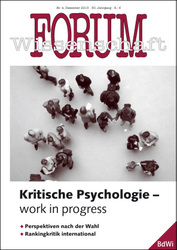Forum Wissenschaft 4/2013; Foto: stm/Photocase
