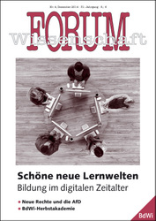Forum Wissenschaft 4/2014; Foto: Rawpixel / shutterstock.com